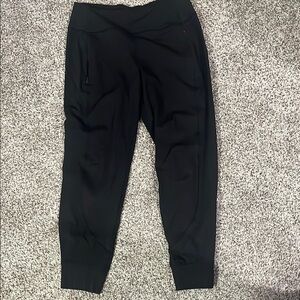Black rainier Jogger Pants size small